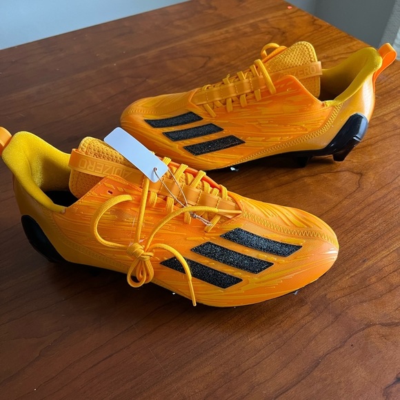 adidas Adizero 2022 Football Cleats HP6598 Mens Collegiate Orange - Picture 2 of 7